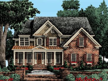 Traditional House Plan, 086H-0090