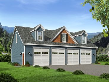 Carriage House Plan, 062G-0272