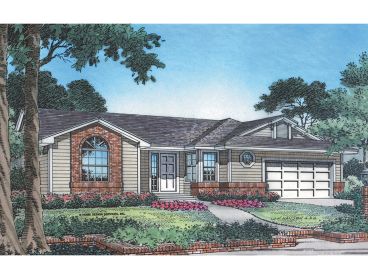 Traditional House Plan, 043H-0014