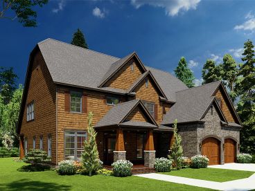 Craftsman House Plan, 074H-0179