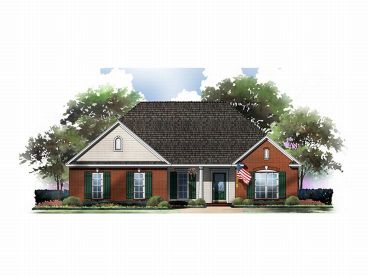 Traditional House Plan, 001H-0033