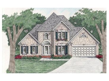 Two-Story House Plan, 045H-0005