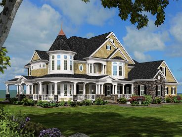 Country Victorian Home, 035H-0095