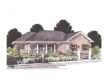 One-Story Home Plan, 059H-0041