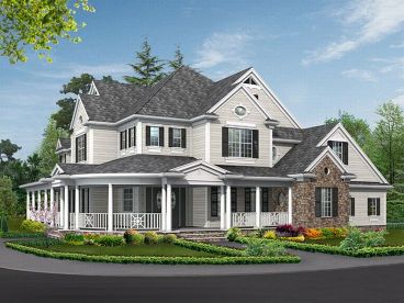 Two-Story House Plan, 035H-0071