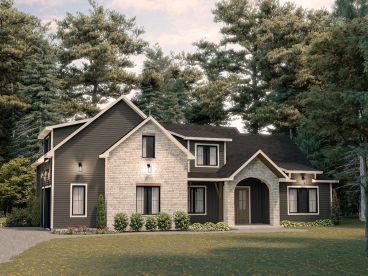 Two-Story House Plan, 027H-0567