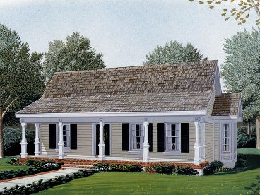 Country Home Plan, 054H-0019