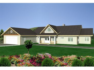 One-Story Home Plan, 012H-0099