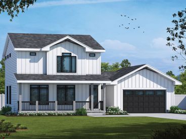 Two-Story House Plan, 031H-0515