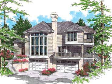 2-Story House Plan, 034H-0398