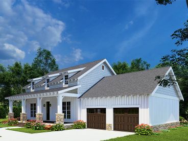 Craftsman House Plan, 074H-0210