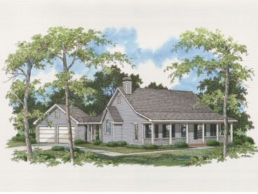 Country Home Plan, 030H-0012