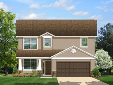 Two-Story Home Plan, 064H-0040