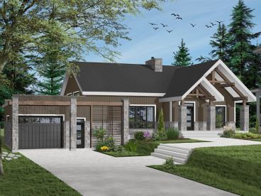 Small House Plan, 027H-0492