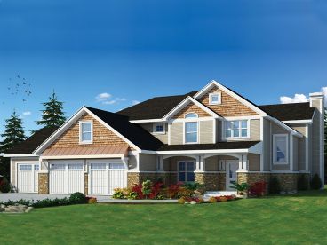 Two-Story House Plan, 031H-0405