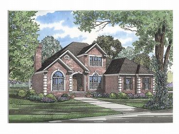 Two-Story Home Design, 025H-0069