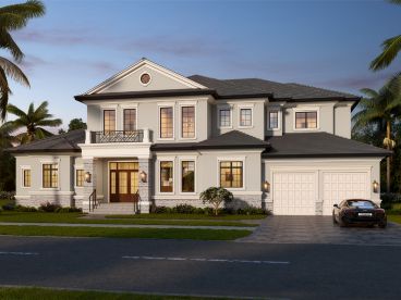 Premier Luxury House Plan, 070H-0110