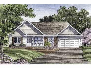 Traditional Home Plan, 014H-0006