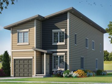 Duplex House Plan, 031M-0089