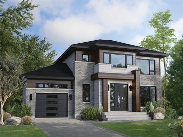 Two-Story House Plan, 072H-0259