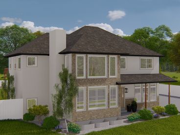 Modern House Plan, 065H-0057