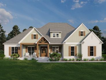 Craftsman House Plan, 074H-0239