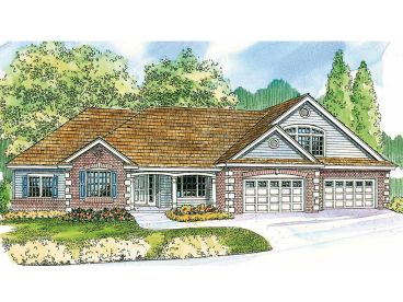 Traditional Home Plan, 051H-0120