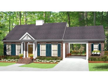 Vacation House Plan, 042H-0015