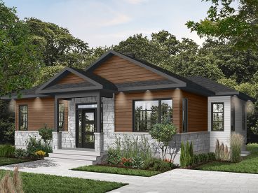 Cottage House Plan, 027H-0427