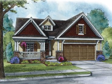 Two-Story House Plan, 031H-0314