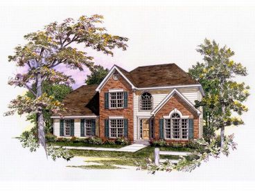 2-Story Home Plan, 019H-0085
