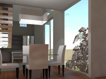 Dining Room View, 052H-0076