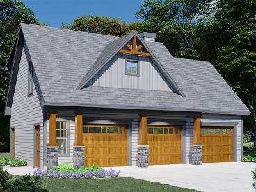 Carriage House Plan, 053G-0005