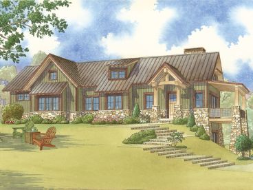 Mountain House Plan, 074H-0057