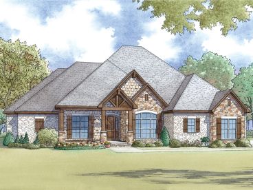 Craftsman House Plan, 074H-0056