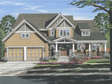 Craftsman House Plan, 046H-0141
