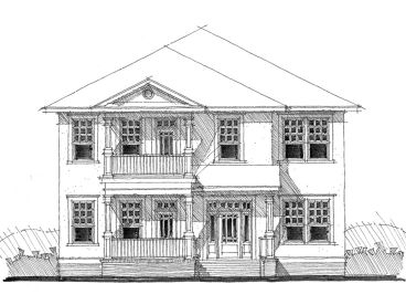Southern House Plan, 052H-0071