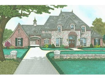 Premier Luxury House Plan, 002H-0127