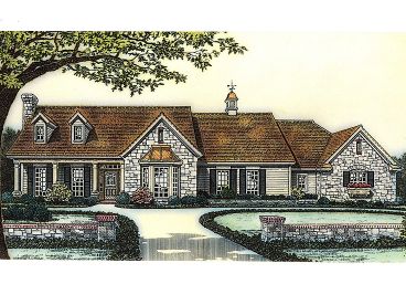 Country Home Plan, 002H-0018