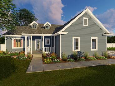 Small House Plan, 050H-0048