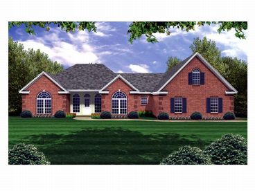 Traditional Home Plan, 001H-0104