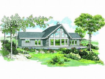 Waterfront Home Design, 032H-0059