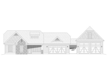 Craftsman House Plan, 062H-0074