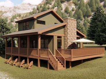 Vacation House Plan, 050H-0151