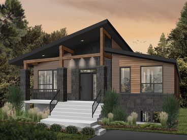 Small Ranch House Plan, 027H-0523
