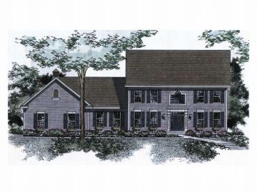 Cape Cod House Plan, 023H-0041