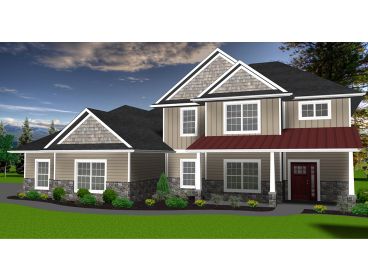 Two-Story House Plan, 083H-0014