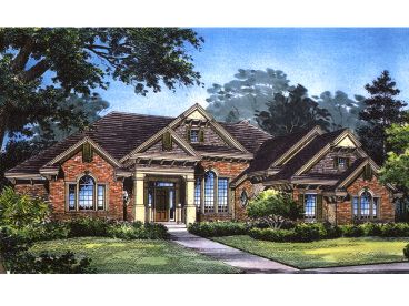 Traditional Home Plan, 043H-0201