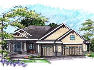 One-Story House Plan, 020H-0240