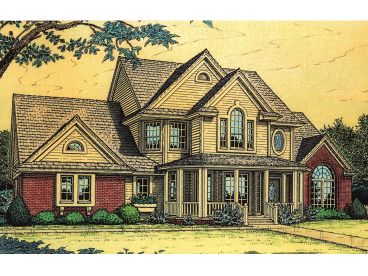 Two-Story House Plan, 002H-0012